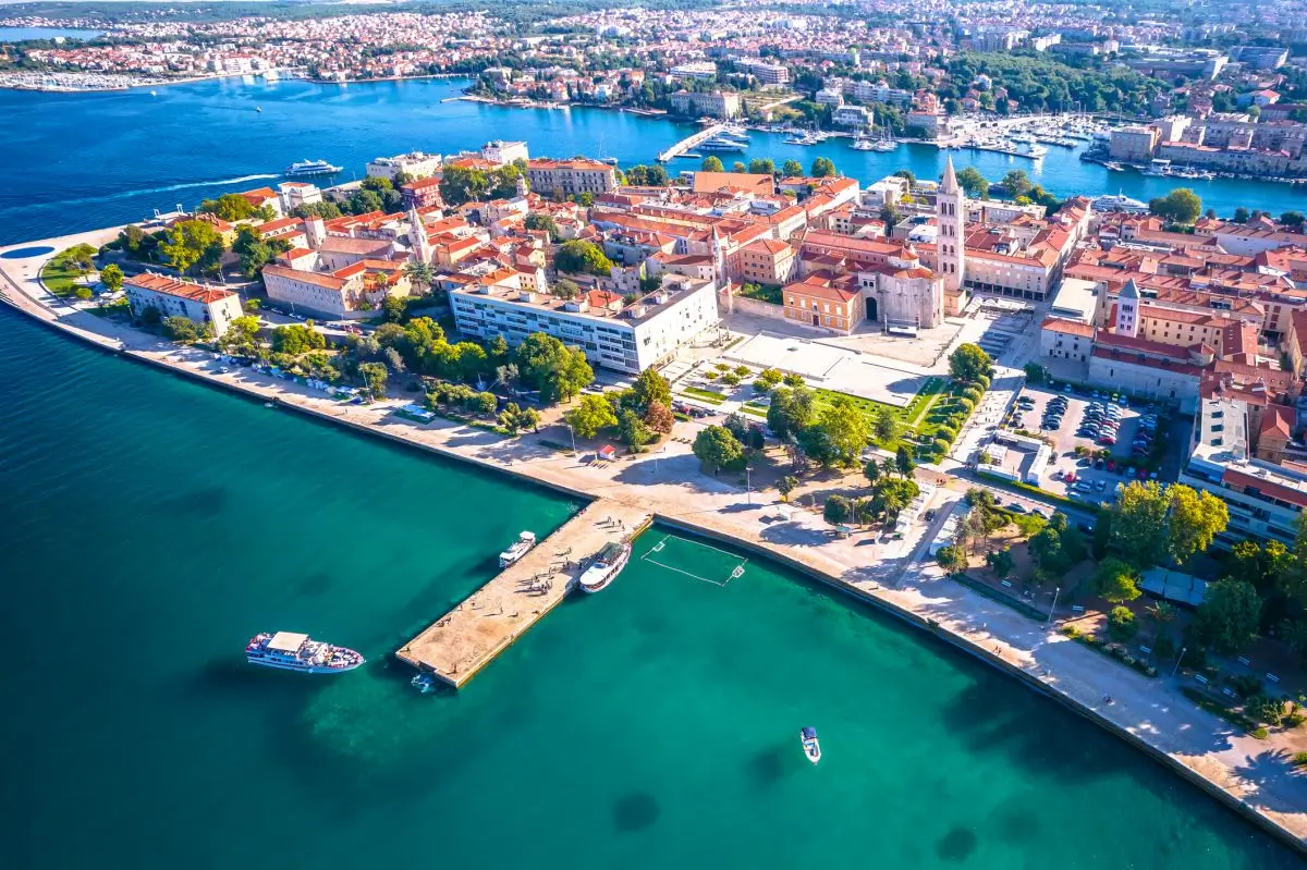 Zadar Morske orgulje i Pozdrav Suncu