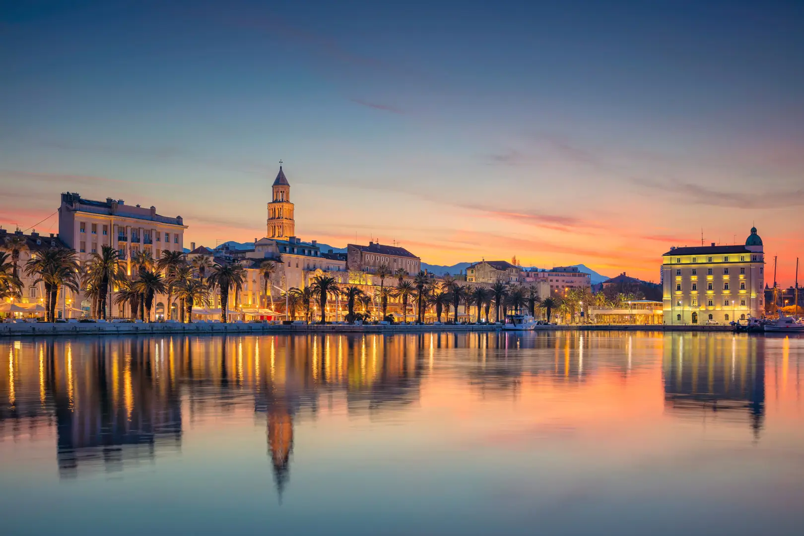 Split Dioklecijanova palača i riva